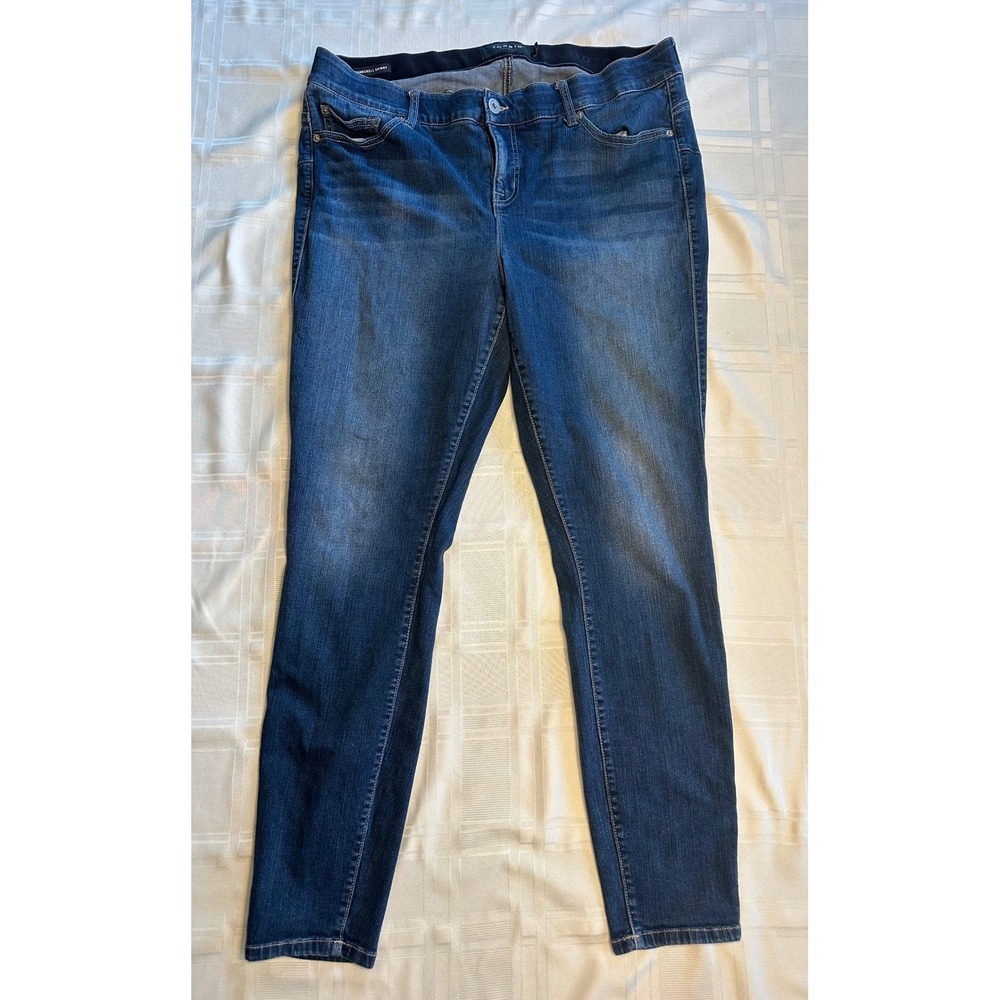 Torrid Jeans Womens 20T Blue Bombshell Skinny Premium High Rise Stretch Denim